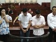 Các bị cáo trong vụ án 2 con nhím lĩnh 46 tháng tù
