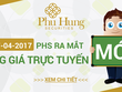 Chứng khoán Phú Hưng ra mắt giao diện bảng giá mới