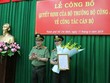 Công bố quyết định của Bộ trưởng Bộ Công an về công tác cán bộ