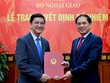 Nhân sự mới Bộ Ngoại giao, Tổng cục Hải quan
