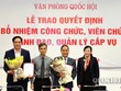 Văn phòng Quốc hội bổ nhiệm nhân sự mới