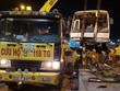 Xe chở công nhân lao vào trạm thu phí cao tốc TP.HCM - Trung Lương, nhiều người bị thương