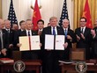 Mỹ - Trung ký thoả thuận thương mại giai đoạn 1