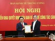 Ban Bí thư bổ nhiệm nhân sự mới tại Ban Kinh tế Trung ương
