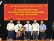 Bổ nhiệm Phó Giám đốc Học viện Chính trị Quốc gia Hồ Chí Minh