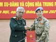 Trao quyết định cho sỹ quan Việt Nam thực hiện nhiệm vụ tại Trụ sở Liên hợp quốc