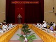 Bộ Chính trị làm việc với 11 đảng bộ trực thuộc Trung ương