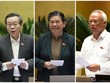 Trình Quốc hội miễn nhiệm 3 trong 4 Phó chủ tịch Quốc hội