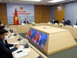 Chủ tịch Quốc hội Vương Đình Huệ hội đàm với Chủ tịch Nhân Đại Trung Quốc