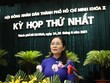 Bà Nguyễn Thị Lệ tái đắc cử Chủ tịch HĐND TP.HCM khóa X