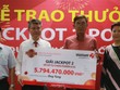 Thợ cơ khí không đeo mặt nạ nhận giải Jackpot 2 đầu tiên
