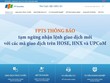 Bị lỗi kết nối, Chứng khoán FPT (FPTS) tạm ngừng nhận lệnh giao dịch mới
