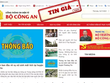 Phát hiện "website Bộ công an" giả nhằm chiếm đoạt tài sản