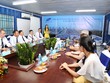 Cảng Gemalink đón Đại sứ đặc mệnh toàn quyền Pháp tới thăm