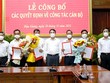 Hậu Giang công bố các quyết định điều động, bổ nhiệm hàng loạt cán bộ