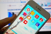 Một loạt ứng dụng mua sắm có icon in sẵn ngày 11/11 để nhắc nhớ sự kiện khuyến mại.