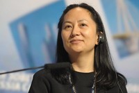 Giám đốc tài chính tập đoàn Huawei Mạnh Vãn Chu. Ảnh: AP.
