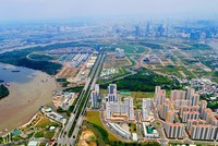 Khu đô thị mới Thủ Thiêm (ảnh: Lê Toàn).