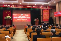 Hội nghị triển khai công tác Kiểm toán Nhà nước năm 2021, ngày 5/1. (Ảnh: PV/Vietnam+).