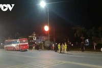 Hiện trường vụ tai nạn.