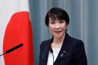 Nữ nghị sĩ Sanae Takaichi chính thức tranh cử vị trí Chủ tịch đảng Dân chủ Nhật Bản (Ảnh: Reuters).