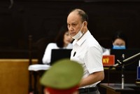 Bị cáo Trần Văn Minh tại tòa.