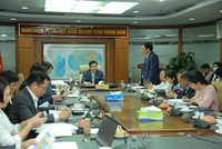 Tổng giám đốc Petrovietnam Lê Mạnh Hùng làm việc với PV Power