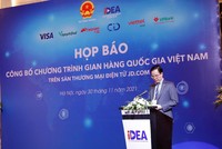 Phó tổng giám đốc VPBank Phạm Thanh Bình phát biểu tại sự kiện