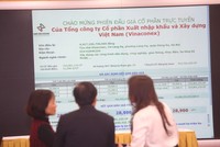 SCIC thu hơn 7.300 tỷ đồng sau khi thoái vốn Vinaconex với mức giá thoái vượt kỳ vọng