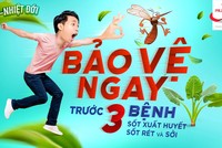 Prudential bán bảo hiểm trực tuyến dành riêng cho 3 bệnh sốt xuất huyết, sốt rét và sởi