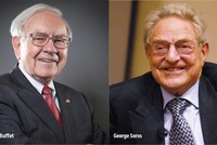 Warren Buffett - George Soros: Hai nhà đầu tư đại tài, hai chiến lược đối lập