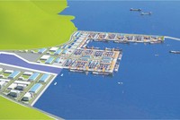 Phối cảnh dự án Cảng Liên Chiểu.