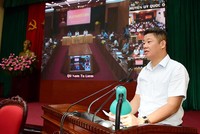 Giám đốc Sở Kế hoạch và Đầu tư Hà Nội Nguyễn Mạnh Quyền