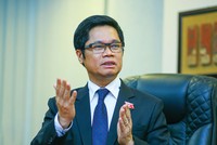 Ông Vũ Tiến Lộc, Chủ tịch Phòng Thương mại và Công nghiệp Việt Nam.