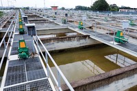Một góc Nhà máy nước Tân Hiệp thuộc Sawaco .