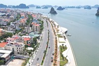 Đường bao biển Trần Quốc Nghiễn tạo nên nét quyến rũ cho TP. Hạ Long (Quảng Ninh). Ảnh: Đỗ Phương