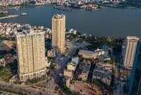 Hai tòa tháp D’. El Dorado ngay sát hồ Tây