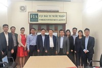 Đoàn công tác UBND tỉnh Quảng Trị làm việc với Cục Đầu tư nước ngoài - Bộ Kế hoạch và Đầu tư bàn công tác tổ chức Hội nghị.