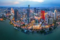 Một góc TP.HCM nhìn từ trên cao