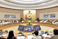 Một phiên họp của Chính phủ đương nhiệm.