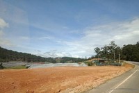 Hoạt động san gạt, cải tạo mặt bằng ở Lâm Đồng. Ảnh: Linh Đan