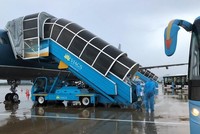 Một chuyến bay chở khách hiếm hoi của Vietnam Airlines thực hiện trong quý 3/2021 để đưa người dân từ Tp.HCM về quê