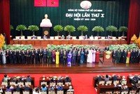 Ban Chấp hành Đảng bộ TPHCM khóa X ra mắt Đại hội