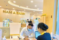 Lãi thuần tăng mạnh,6 tháng, Nam A Bank thực hiện 77% kế hoạch lợi nhuận năm