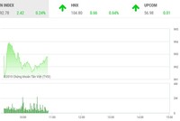 Phiên sáng 23/9: Dòng bank trở lại, VN-Index hồi phục