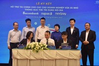 Napas, Sacombank và Next Pay ký biên bản hỗ trợ tài chính cho chủ doanh nghiệp vừa và nhỏ