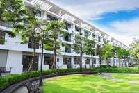 Mặt tiền thứ 2 Bình Minh Garden hướng thẳng ra công viên Ánh Dương rộng 6.610 m2.