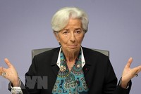 Chủ tịch ECB Christine Lagarde. (Ảnh: AFP/TTXVN).