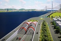Phối cảnh Hầm cửa Lục.