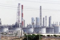Toàn cảnh một cơ sở sản xuất dầu của Saudi Arabia ở Vịnh Jubail. (Ảnh: AFP/TTXVN).